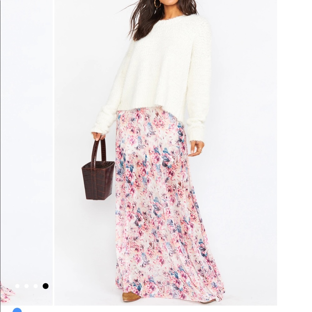 Show Me Your Mumu Princess Ariel floral maxi skirt